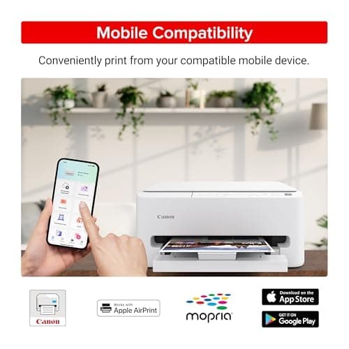 Canon PIXMA TS4320 Wireless Color Inkjet Printer for Duplex Printing, White – Cost Efficient Home Printer with Copier/Scanner, Compact Design, Easy Setup, 1 Year Limited Warranty 5