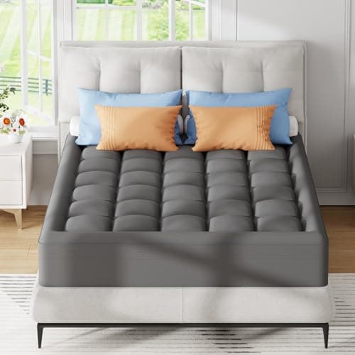 ELEMUSE 3 Inch Dual Layer Memory Foam Mattress Topper 3466 8