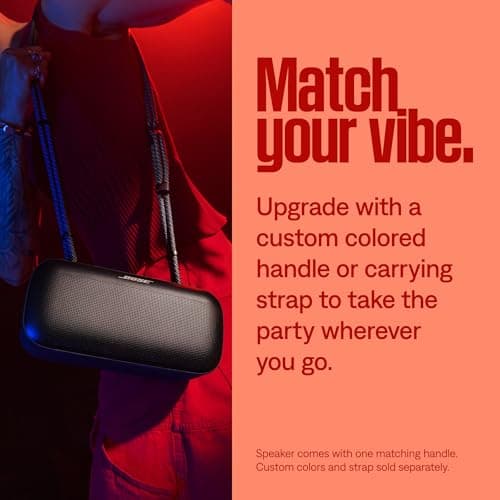 Bose SoundLink Max Bluetooth Speaker - Portable Wireless Party Speaker, IP67 Waterproof, Rope Handle, Up to 20 Hours of Playtime, USB-C, Built-in 3.5mm AUX Input, Black 8