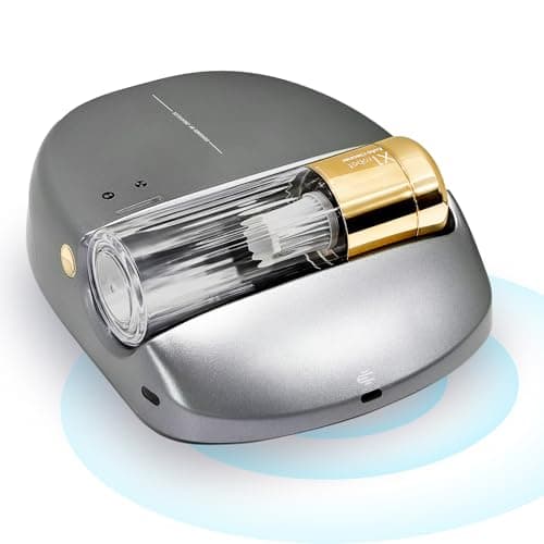 Cordless Rechargeable X1 Bed Vacuum Robot 1-Click Deep Cleaning,Mattress Vacuum Cleaner 14AW Strong Suction 270nm Deep Ultraviolet Lamp,Specially Designed for Mattresses,Auto for Pet Hair and Dust