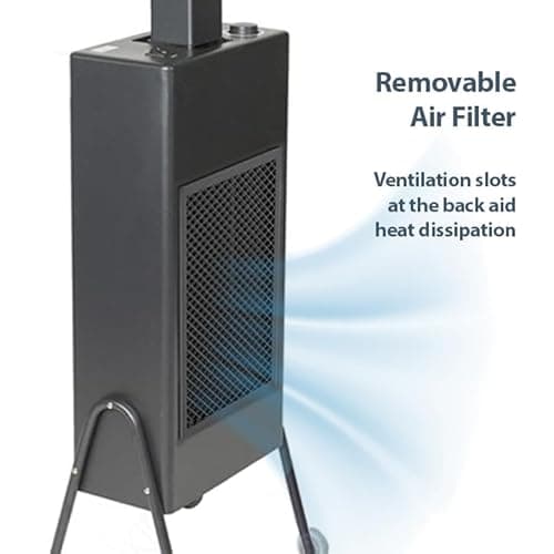 SKINACT Hooded Conditioning Hair Dryer 1150W with Stand, 60-Minute Timer, Temperature Adjustable, Angle & Height Adjustable Downdraft Hood 5