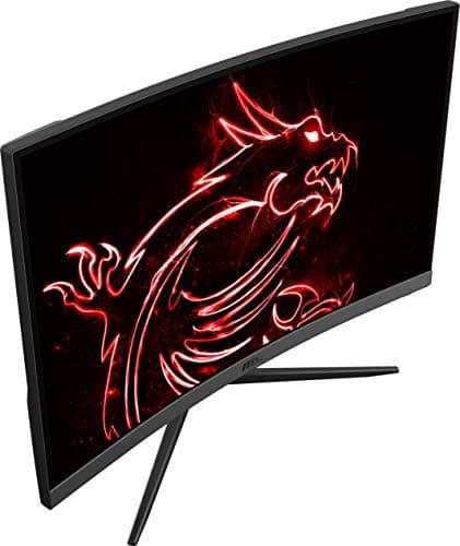 msi Optix G32CQ4 E2 QHD 1500R Curvature 16:9 Aspect Ratio Non-Glare Super Narrow Bezel 1ms 2560 x 1440 170Hz Refresh Rate Tilt Adjustment AMD FreeSync 32" Monitor,Black 6