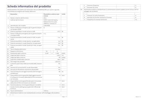 Dell Marketing USA LP Ultra Sharp 49" Screen Led-Lit Monitor Black (U4919DW) 12