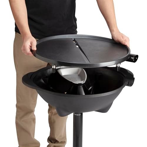 Cuisinart Indoor/Outdoor Electric Griddle, 2-in-1 Portable BBQ with Flat Top Nonstick Cooking Surface, Adjustable Heat, Stand/Tabletop Options for Cookouts, Barbecues & Small Spaces, No Tools Needed 9