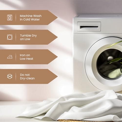 GOOD SLEEP BEDDING King Fitted Sheet Only - 100% Viscose Derived from Bamboo Fitted Sheet King, Silky Soft & Moisture Wicking Cooling Sheets King Size, Luxury 16" Deep Pocket Fitted Bed Sheets - White 5