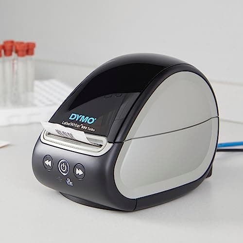 DYMO LabelWriter 550 Turbo Label Printer, High-Speed Direct Thermal Printing, Automatic Label Recognition, Prints Variety of Label Types Through USB or LAN Network Connectivity - Fast, Efficient 6