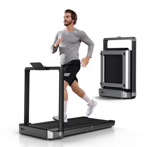 WALKINGPAD X25 Folding Treadmills for Home, Smart Vertical Fold, LED Display with Rotary Control, No Assembly
