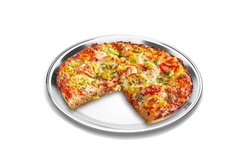 Fox Run Pizza Pan and Crisper, 16 Inch, Silver