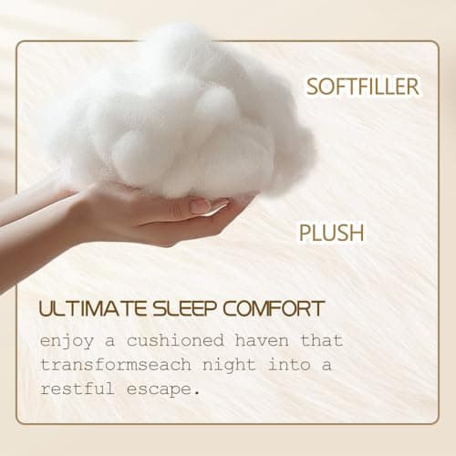 NobiMart Lemniva Beauty Pillow for Side Sleeping Anti Wrinkle, 2025 New Face Down Pillow, Anti Wrinkles-Aging, Back Sleeping for Maintaining Facial Wrinkles Side Sleeper Pillow (White) 5