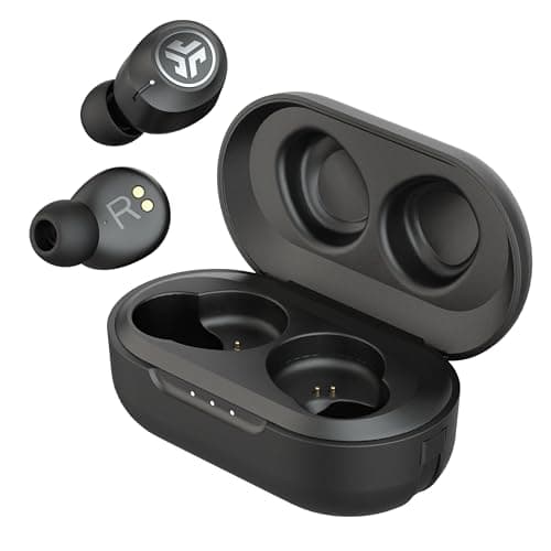 JLab JBuds Air ANC True Wireless Bluetooth Earbuds, Black, Active Noise Canceling, Low Latency Movie Mode, Dual Connect, IP55 Sweat Resistance, Custom 3 EQ Sound Settings…