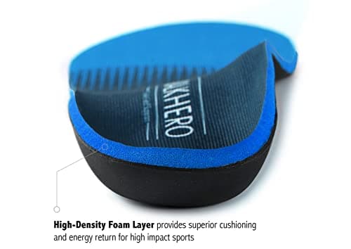 Plantar Fasciitis Feet Insoles Arch Supports Orthotics Inserts Relieve Flat Feet, High Arch, Foot Pain Mens 8-8 1/2 | Womens 10-10 1/2 5