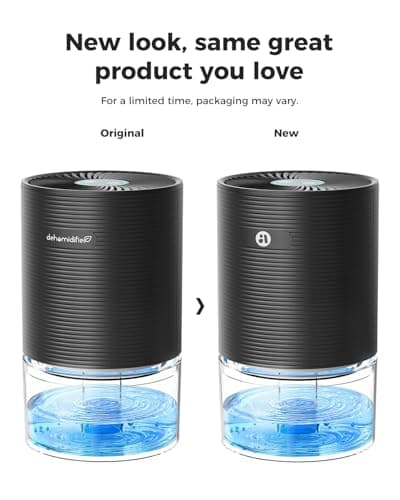 SANVINDER Dehumidifiers for Home, 25oz Dehumidifier for Bedroom with Auto-off, Ultra Quiet Energy Saving for Bathroom Closet Wardrobe Office RV (285sq.ft) 7