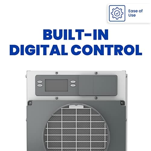 AprilAire E070 Crawl Space Dehumidifier for Basement & Crawlspace – 70-Pint High-Capacity Commercial Dehumidifier for Homes Up to 2,200 Sq. Ft. with Pump, Drain Hose, & Hanging Kit for DIY Install 9