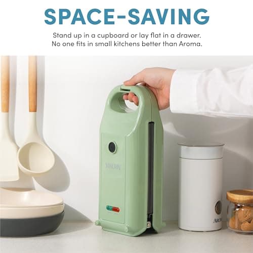 AROMA® Swap & Flip Waffle Maker with Removable Plates: 3-in-1 Panini Press, Mini Donut Maker, and Waffle Iron 5