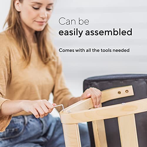 Luxton Home Ergonomic Kneeling Chair with Extra Padding - Posture Support Comfortable Desk Chair - Angled Rocking Stool & Balancing Seat - Natural Relief for Neck or Back Pain (with Extra Padding) 6