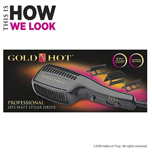 Gold N Hot Professional 1875W Styler Hair Dryer 7