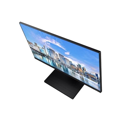 SAMSUNG FT45 Series 24-Inch FHD 1080p Computer Monitor, 75Hz, IPS Panel, HDMI, DisplayPort, USB Hub, Height Adjustable Stand, 3 Yr WRNTY (LF24T454FQNXGO),Black 19