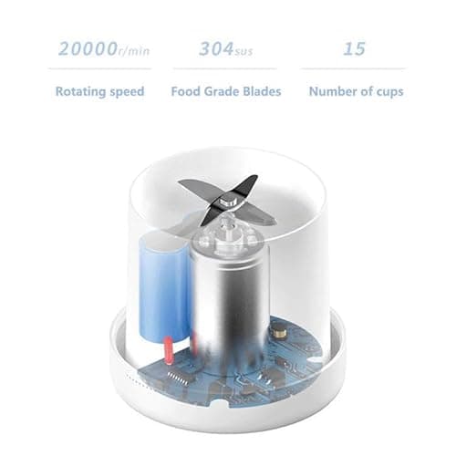 Dr.Boyd’s HEALTH portable miXer mini blender for Shakes and Smoothies- 12 oz Container, Magnetic Wireless charging, Rechargeable Battery, 50w Motor, Waterproof, Built in Safety Features 7