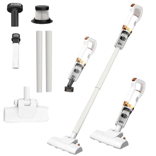 GTSTEG New Model Cordless Vacuum Cleaner, Powerful Stick Vacuum for Hardwood Floor, 35 Min Rechargeable Battery, 4 in 1 Lightweight Upright Vacuum for Pet Hair Carpet (1)