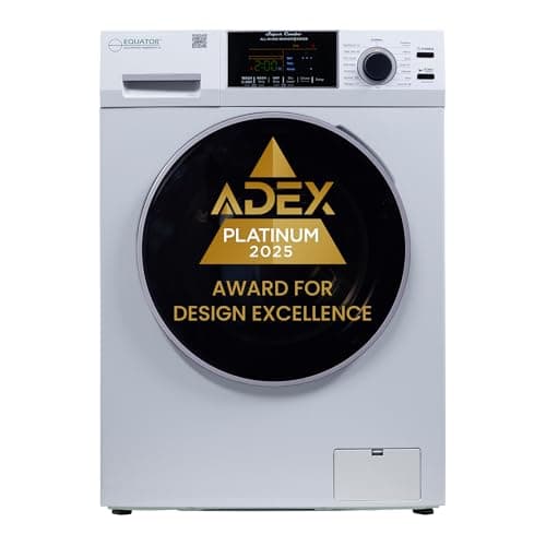 Equator All-in-one Washer Dryer Ventless FULLY BUILTIN 0-CLEARANCE 1.62cf/15lbs 110V 1400RPM 9