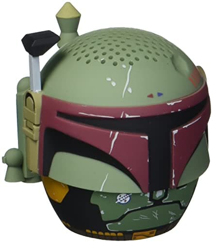 Bitty Boomers Star Wars: Book of Boba Fett - Boba Fett Mini Bluetooth Speaker, Olive Green, 2.3 inches