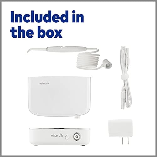 Waterpik Sidekick Portable Water Flosser, Perfect for Travel & Home, ADA Accepted, White/Chrome WF-04 5