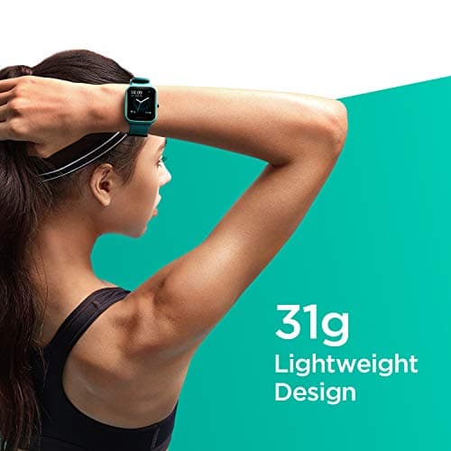Amazfit Bip U Pro Smart Watch with Alexa Built-in for Men Women, GPS Fitness Tracker with 60+ Sport Modes, Blood Oxygen Heart Rate Sleep Monitor, 5 ATM Waterproof, for iPhone Android Phone (Green) 6