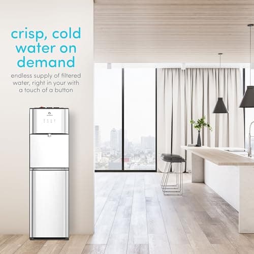 Avalon Self Cleaning Bottleless Water Cooler Water Dispenser - 3 Temperature Settings - Hot, Cold & Room Water, Durable Stainless Steel Cabinet, NSF Certified Filter- UL Listed 8