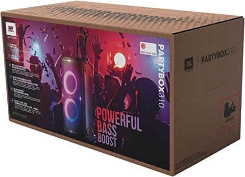 JBL Partybox 310 - Portable Party Speaker with Long Lasting Battery, Powerful JBL Sound and Exciting Light Show,Black 18