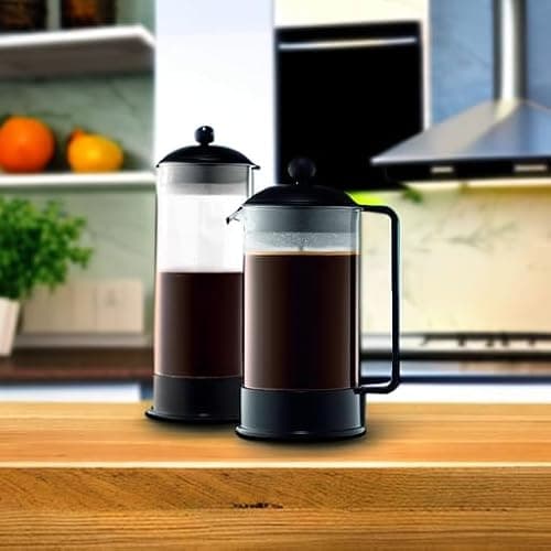Bodum 34oz Brazil French Press Coffee Maker, High-Heat Borosilicate Glass, Black - Made in Portugal 6