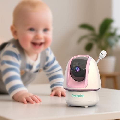 Video Baby Monitor, 2000ft Long Range, Enhanced Signal Stability, No WiFi, 5" HD Screen, 5000mAh, 1080p Camera, Super Clear Night Vision, Pan-Tilt-Zoom, 2-Way Audio, AI Cry & Motion Alarm 7