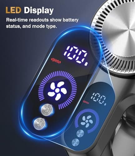 Cordless Vacuum Cleaner, 45Mins Vacuum Cleaners for Home with LED Display, Stick Vacuum Cordless Rechargeable, Wall-mounted Charging, Wireless Vacuum for Home Pet Hair, Carpet, Hardwood Floor 5