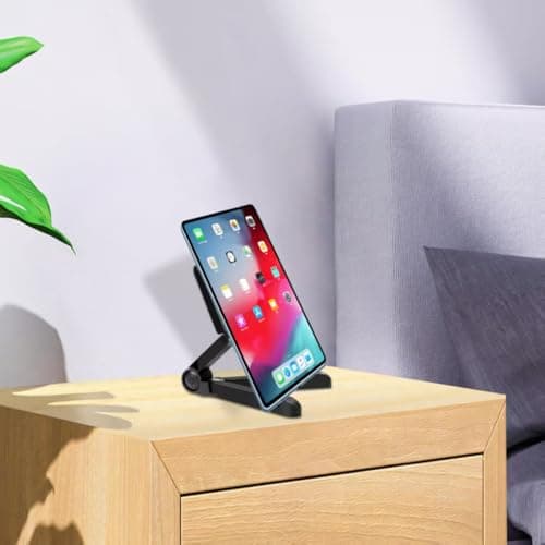 Caeithyo Portable Monitor Stand & Tablet Stand Holder- Adjustable, Foldable, Light-Weight, Compatible with 7 to 10.2 Inches Most Tablets, Kindle Fire and Smart Phones 6