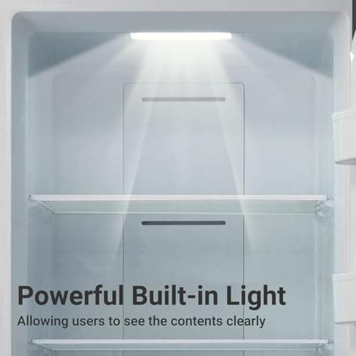 21 cu.ft Upright Freezer, Freezer Upright Frost Free Upright Freezers with LED Display,Stainless Steel Convertible Refrigerator Freezer for Garage,Kitchen Use 8