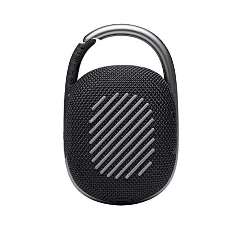 JBL Clip 4 Portable Bluetooth Speaker (Black) + Bundle with divvi! Protective Hardshell Case (Black) 8