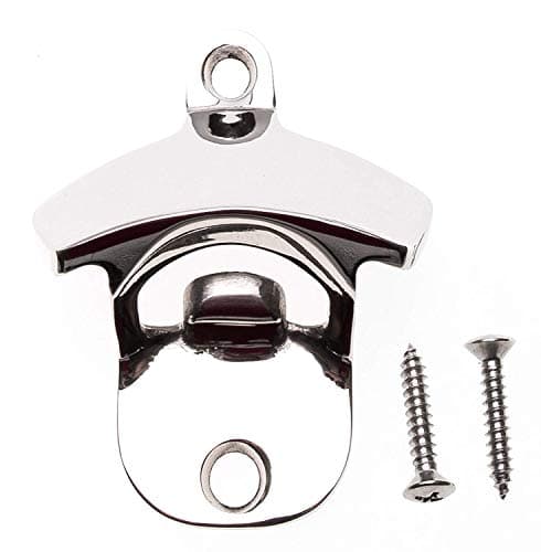 Choice Marine 316 Stainless Steel Wall Mount Bottle Opener, Marine Grade Rustproof, Includes SS Mounting Screws, for Boats, Bars, Patios, Outdoor Use