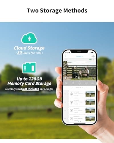 LIWAN 4G LTE Cellular Security Camera Wireless Outdoor, Solar Powered, No WiFi Security Camera, PIR Motion Detection, 2K 360° Color Night Vision, 2 Way Talk, Built-in SIM Card, 1 Pack 7