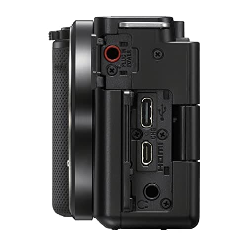 Sony Alpha ZV-E10 - APS-C Interchangeable Lens Mirrorless Vlog Camera Kit - Black 7