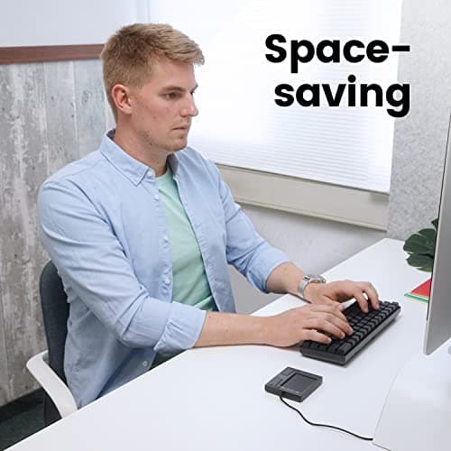 Perixx PERIPAD-501 Wired USB Touchpad, Portable Trackpad for Laptop and Desktop User, Black, Small Size (11284) 7