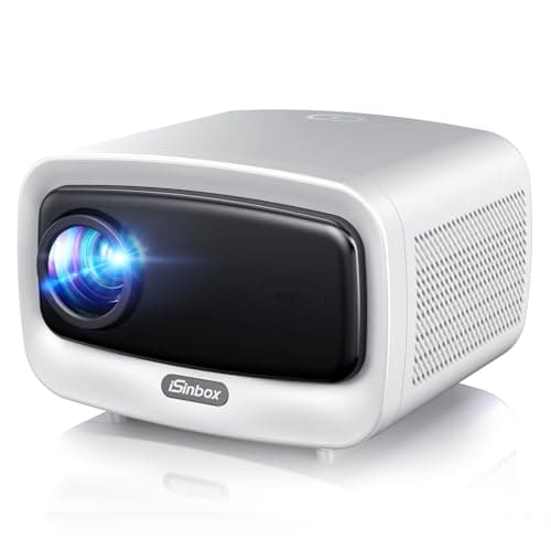 iSinbox Portable Mini Projector Home Theater with Bluetooth WiFi6