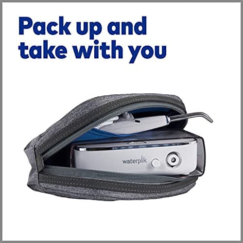 Waterpik Sidekick Portable Water Flosser, Perfect for Travel & Home, ADA Accepted, White/Chrome WF-04 7