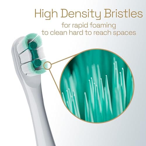 Colgate Total Battery Powered Electric Toothbrush, 1 Pack, Soft Bristle Battery Toothbrush for Adults, Includes 2 AAA Batteries and Built In 2 Minute Timer, Sensitive and Regular Brushing Modes, White 5