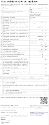 Dell Marketing USA LP Ultra Sharp 49" Screen Led-Lit Monitor Black (U4919DW) 10