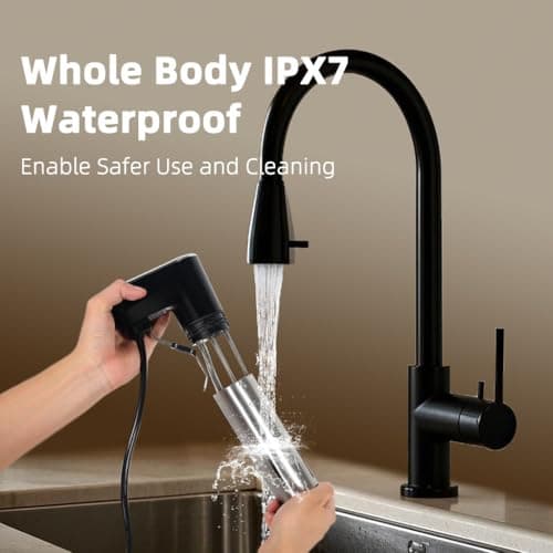 Outohomo Sous Vide Cooker,WiFi APP and Recipes Included,1300W IPX7 Waterproof Immersion Circulators,Precision Slow Cooker,Digital Display Control,Ultra Quiet,Fast Heating,Easy to store(Black) 7