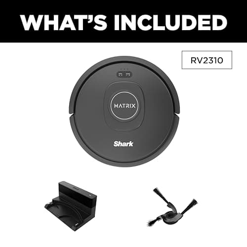 Shark R-RV2310 Matrix Robot Vacuum for Carpets and Hardfloors with Self-Cleaning Brushroll and Precision Mapping - Certified Refurbished 9