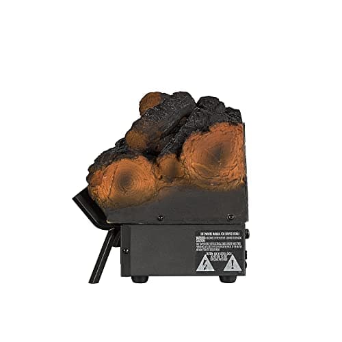 duraflame Electric Log Set 1,000 Sq Ft Heater, Faux Logs Insert with Infrared Flames for Existing Fireplaces, Remote Control Included 7