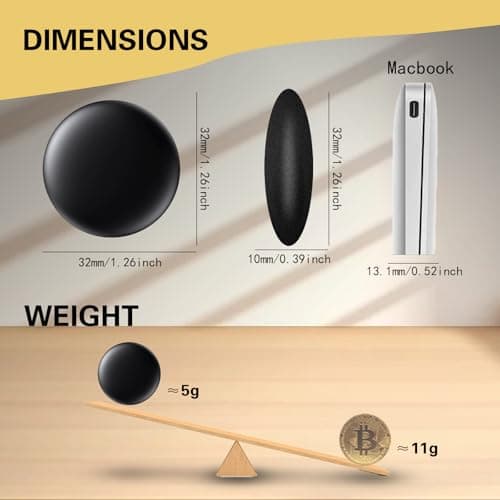 Mini GPS Tracker for Vehicles – Hidden Magnetic Car Tracker Device, Real-Time GPS Tracking for Kids, Car, Pets, No Monthly Fee, Works with Apple Find My, Vehicle Locator, No SIM Required 7