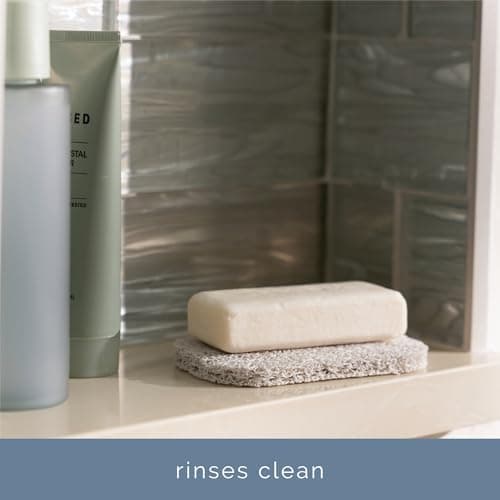 S&T INC. Bar Soap Holder for Kitchen, Bathroom, and Soap Dish, 4 Pack, White, 2.9 inches by 4.4 inches 7