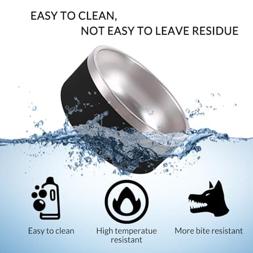 Personalized Dog Bowl Custom Pet Name 18oz Engraved Stainless Steel Non Slip Dog Bowls 18/32/42/64 oz Food and Water Dishes 6