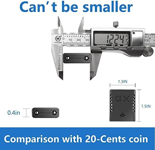 Smallest Spy Camera,Hidden Camera Detector,HD1080P Wireless WiFi Security Camera,Nanny Cam,Baby Monitor with Upgraded Night Vision,Motion Detection,Cloud Storage for Security with iOS Android APP 2